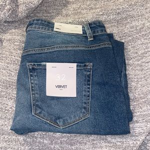 Brand new Vervet blue jeans
